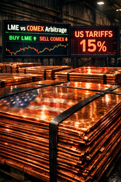 Rame Usa: Mercato Stabile Tra Incertezza Sui Dazi E Arbitraggio LME-COMEX