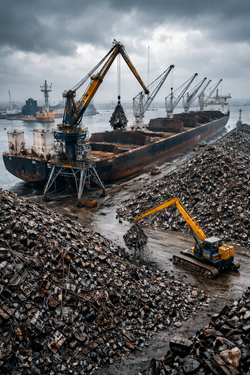 Rottame Ferroso Uk: Export In Crescita Tra Crollo Della Domanda Interna E Nuovi Equilibri Globali