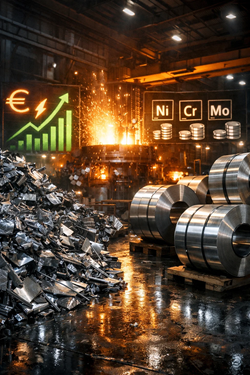 Acciaio Inox In Italia: Rottame In Tensione E Prezzi Dei Piani In Accelerazione