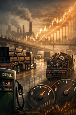 Costi Del Carburante In Aumento Negli Stati Uniti Spingono I Prezzi Di Trasporto E Dei Metalli