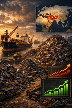 Prezzi Globali Del Rottame In Forte Rialzo Tra Tensioni Geopolitiche