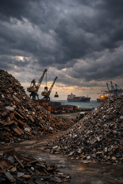 Il Mercato Dell’Export Di Rottami Ferrosi Usa Si Blocca Tra Costi Di Trasporto In Impennata E Incertezze Geopolitiche