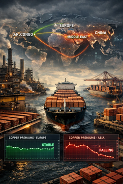 The Global Copper Cathode Market Between Geopolitical Tensions And Supply Imbalances