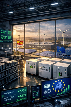 L’Europa Rafforza Gli Investimenti Nelle Batterie Tra Transizione Energetica E Sicurezza Della Rete