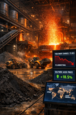 Le Fonderie Di Rame Intensificano La Corsa Ai Concentrati