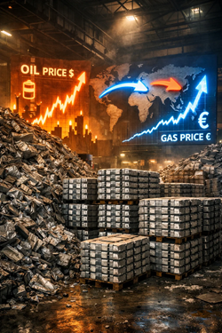 Prezzi Dell’Alluminio Secondario In Europa In Aumento Tra Energia E Scarsità Di Rottame