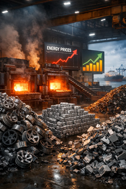 Prezzi In Rialzo Per L’Alluminio Secondario Nel Regno Unito