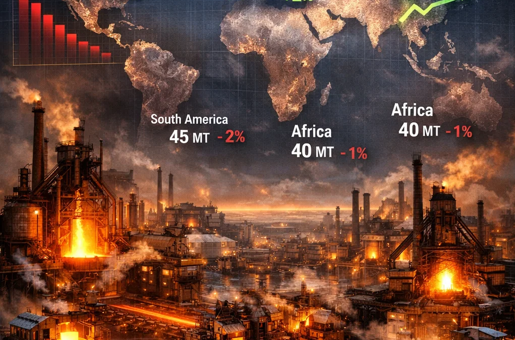 Produzione Globale Di Acciaio In Calo A Febbraio Tra Divergenze Regionali E Nuovi Equilibri