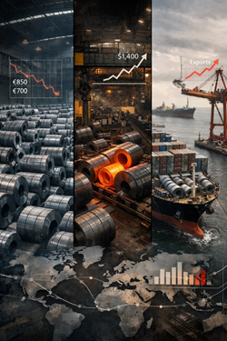 Acciaio Globale A Due Velocità: Europa Debole, Usa Tesi, Cina In Pressione