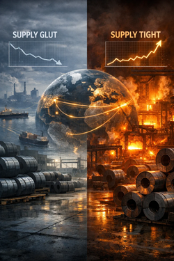 Acciaio HRC Tra Europa E Stati Uniti: Mercati Divergenti Tra Attesa E Pressione Sull’Offerta
