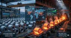 Acciaio Hrc Tra Europa E Stati Uniti: Due Mercati, Due Velocità
