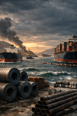 Blocco Dello Stretto Di Hormuz Mette Sotto Pressione L’Export Siderurgico Cinese