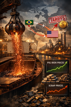 Ghisa Brasiliana Verso Gli USA: Prezzi In Lieve Rialzo In Un Mercato In Attesa