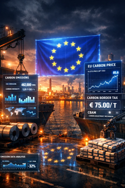 La Commissione Europea Fissa Il Prezzo CBAM Per Il Primo Trimestre 2026