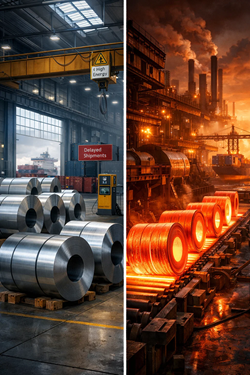 Mercato Acciaio HRC Tra Europa E Cina: Due Velocità Opposte