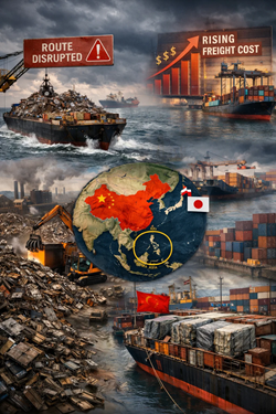 Rottame Importato In Cina: Prezzi In Salita Tra Costi Logistici E Domanda Debole