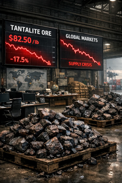 Tantalite In Caduta: Il Mercato Corregge Dopo I Massimi Storici