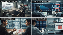 NCM Black Mass Falls In Asia, Lithium, Nickel And Cobalt Weigh On Payables
