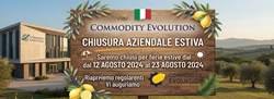 Commodity Evolution – Summer Company Closure