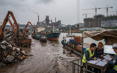 Rottame Siderurgico Globale In Calo, Con Domanda Debole E Billetta Più Competitiva