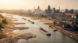 Il Reno Scende, Thyssenkrupp Steel Riduce La Produzione Di Ghisa A Duisburg